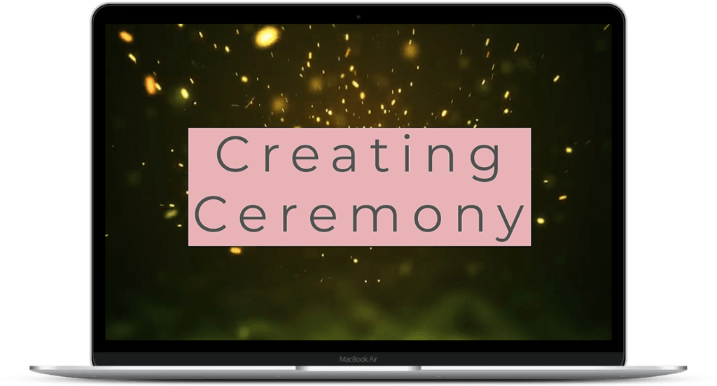 creating ceremony course title