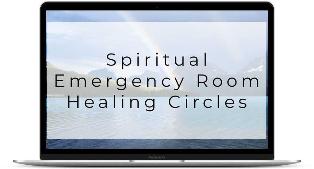 Spiritual Emergency Room on Laptop