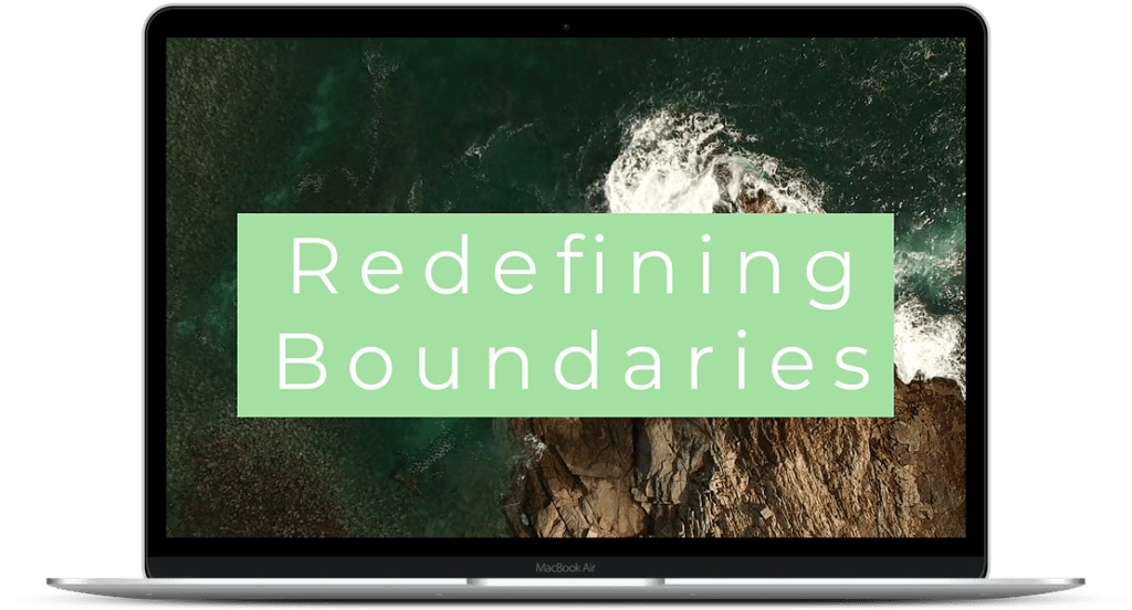 redefining boundaries course title